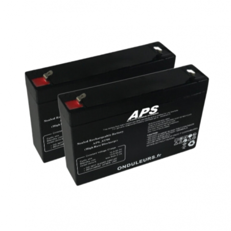 BAT278 - Kit Batterie pour onduleur VERTIV EDGE 500 VA 1U - Réf : EDGE-500IRM1U